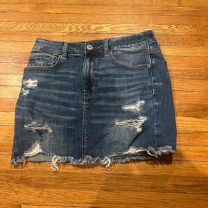 American Eagle Jean Skirt- Size 8